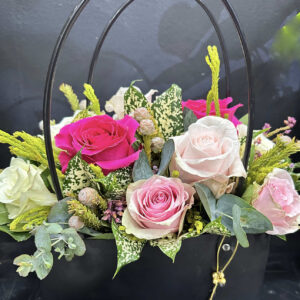 Τσάντα με λουλούδια